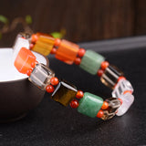 Treasure Stone Natural Crystal Bracelet for Women