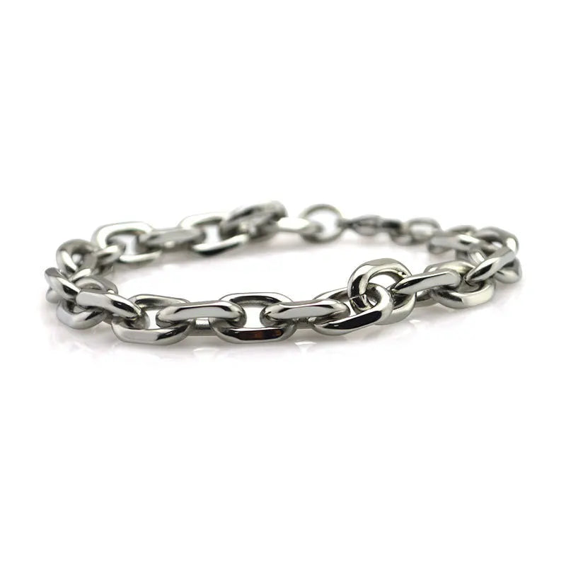 Punk Chain Bracelet Stainless Steel Unisex Watchband Style SS026B