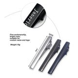 Custom 6*0.6CM Laser Tie Clips - Men's Necktie Clasp
