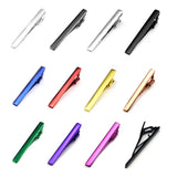 Custom 6*0.6CM Laser Tie Clips - Men's Necktie Clasp