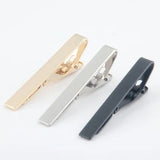 Personalized DIY Logo Laser Tie Clips Metal Clasp for Mens