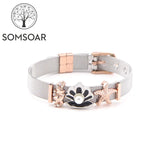 Soar Jewelry OCEANHOLIC SET Mesh Bracelet with starfish & Pearl charms