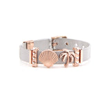 Soar Jewelry OCEANHOLIC SET Mesh Bracelet with starfish & Pearl charms