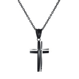 Unisex Lord Pendant Cross Necklace
