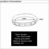 Stainless Steel & Ceramic Bracelet for Women