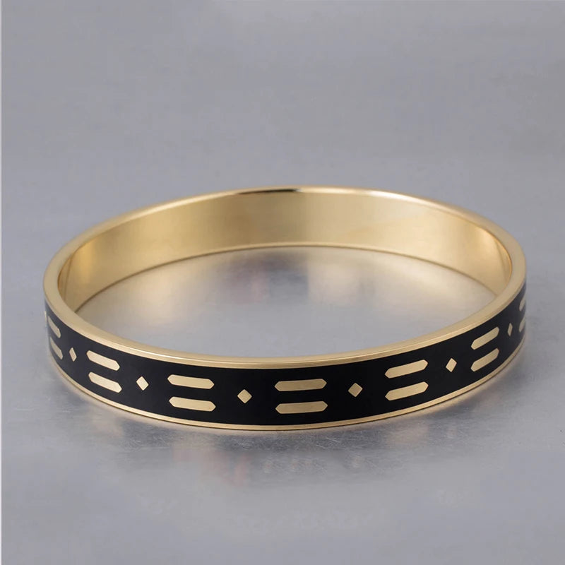 Stainless Steel & Ceramic Bracelet for Women