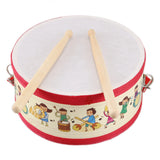 Kids Wood Hand Drum Toy for Early Music Education