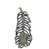 Golden Stone Crystalfang Pendant for Women
