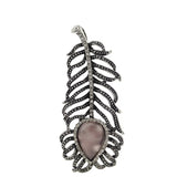 Golden Stone Crystalfang Pendant for Women