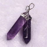 Hexagonal Point Reiki Chakra Pendant Jewelry 6pcs/lot