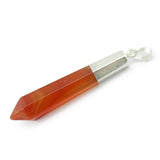 Golden Stone Pendant for Women Square Shape Choker Vintage Jewelry