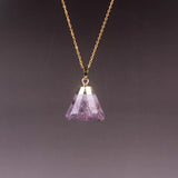 Amethyste Chokers Quartz Crystal Pendant Necklace