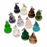 Natural Multicolor Gourd Beads Pendant Jewelry for Crafting
