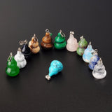 Natural Multicolor Gourd Beads Pendant Jewelry for Crafting