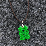 Green Jadeite Xizi Loose Beads DIY Earrings Tassels Accessories Jade Jewelry