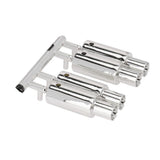 RC Car Dual-Outlet Exhaust Pipe Tailpipe 1/10 Off Road Decoration Parts