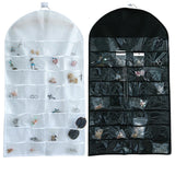 Dual-sided Hanging Jewelry Organizer Necklace Holder