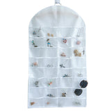 Dual-sided Hanging Jewelry Organizer Necklace Holder