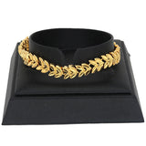 Dubai 24K Indian Jewelry Cuban Chain Bangle Bracelet for Men and Women