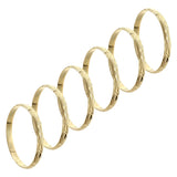 Dubai 8mm Circles Bangles Ethiopian Cuff Bracelet Wedding Jewelry