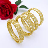 Dubai Bangles 24K Plated Bracelet For Women