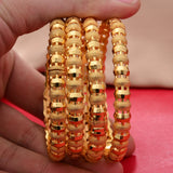 Dubai Bangles 24k Plated African Wedding Bridal Bracelet&Bangles For Women