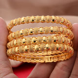 Dubai Bangles 24k Plated African Wedding Bridal Bracelet&Bangles For Women