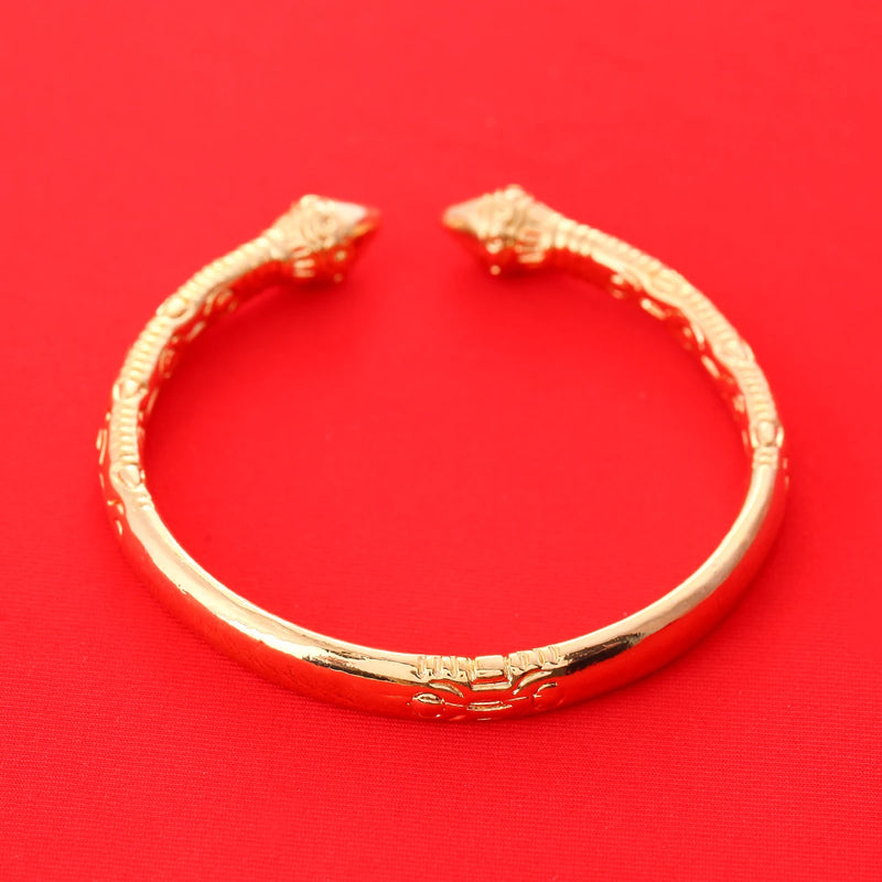 Dubai Ethiopian African Men Bangle Embossing Bangles Jewelry
