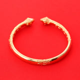 Dubai Ethiopian African Men Bangle Embossing Bangles Jewelry