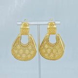 Dubai Earrings 18K Plated Copper Clip Earrings