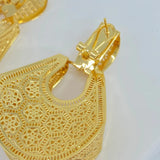 Dubai Earrings 18K Plated Copper Clip Earrings
