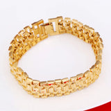 Dubai Bracelet Men's 16mm Wide Chain Bracelet Jewelry