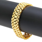 Dubai Bracelet Men's 16mm Wide Chain Bracelet Jewelry