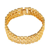 Dubai Bracelet Men's 16mm Wide Chain Bracelet Jewelry