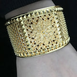 Wide African Party Wedding Dubai Bangles for Women Gift