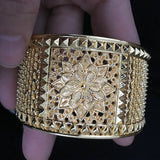 Wide African Party Wedding Dubai Bangles for Women Gift