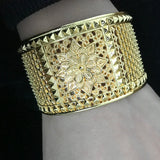 Wide African Party Wedding Dubai Bangles for Women Gift