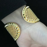 Wide African Party Wedding Dubai Bangles for Women Gift