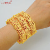 Dubai Bangles For Women Ethiopian Indian African Bracelets Charm Wedding
