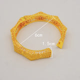 Dubai Bangles For Women Ethiopian Indian African Bracelets Charm Wedding