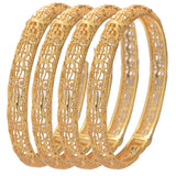 Dubai Bangles For Women Plated Indian African Hard Bracelets Charm