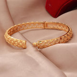 Dubai Bangles For Women Plated Indian African Hard Bracelets
