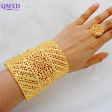 Dubai Bangles & Ring Indian Bracelet For Women African Charm Ethiopian