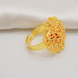 Dubai Bangles & Ring Indian Bracelet For Women African Charm Ethiopian