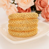 Dubai Bangles for Women Ethiopian Bracelet Arab Jewelry Wedding Bangle