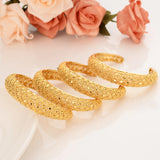 Dubai Bangles for Women Ethiopian Bracelet Arab Jewelry Wedding Bangle