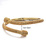 Dubai Bangles for Women Girls Bracelets Gift Strap Opening