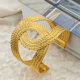 Dubai Bracelet for Women Classic Rust Proof Large Chain Cuban Bangle