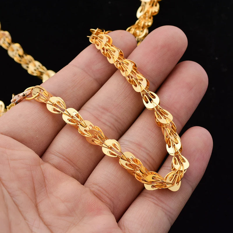 Dubai Necklace 120cm Wedding Necklace for Women Girls