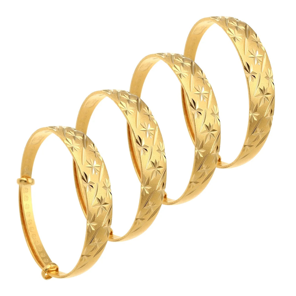 Vintage Bride Wedding Cuff Bracelet African Arab Jewelry Bangles